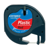 Cinta Plastica Letratag 91333 Neg/Roj. 12mm Dymo