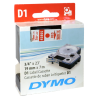 Cinta Plastica D1 Std 45805 Roj/Blan. 19mm Dymo