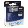 Cinta Plastica D1 Std 45810 Blan/Transp. 19mm Dymo