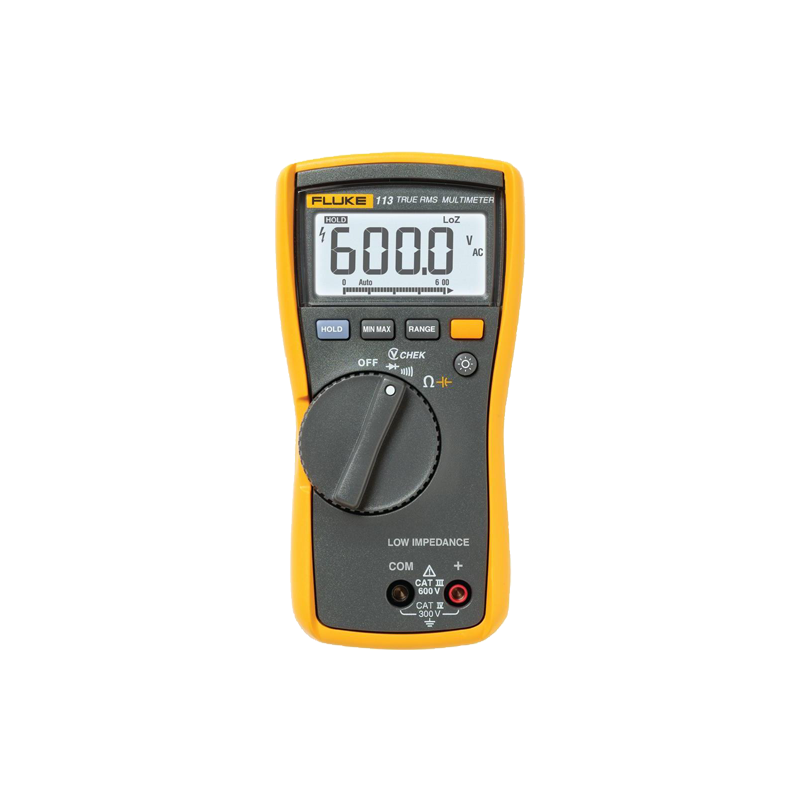 Multimetro TRMS, 600V ca , capacidad Fluke 113