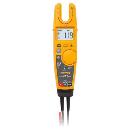 Comprobador Electrico, 600Vca/cc, 200Aca FieldSense T6-600 Fluke