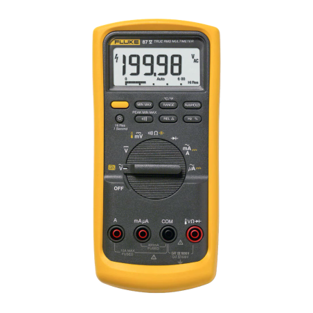 Multimetro digital TRMS Cat III 1000V, 1000V ca/cc, 10A ca/cc 87-V Fluke