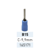 Terminal Preaislado Pin C9.9mm B15 AZ Ref.165171 LCT