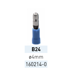 Terminal Preaislado Pin Redondo M. B24 AZ Ref.160214-0 LCT