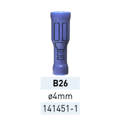 Terminal Preaislado Pin Redondo H. B26 AZ Ref.141451-1 LCT