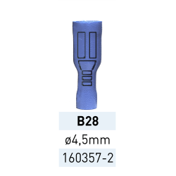 Terminal Preaislado Pin Redondo H. B28 AZ Ref.160357-2 LCT