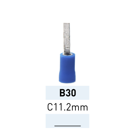 Terminal Preaislado Pin Plano B30 AZ LCT