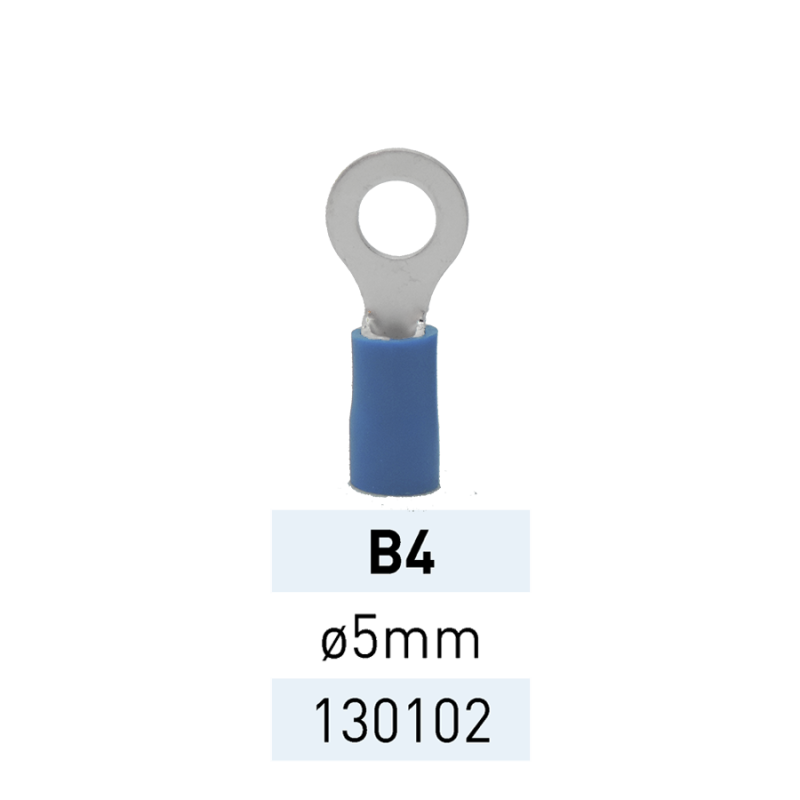 Terminal Preaislado Ojal B4 AZ Ref.130102 LCT