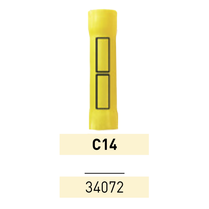 Terminal Preaislado Union C14 AM Ref.34072 LCT