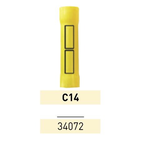 Terminal Preaislado Union C14 AM Ref.34072 LCT