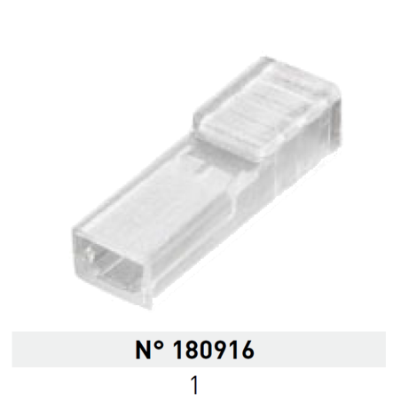 Aislacion para  Terminal de Laton Pala H. c/Traba Nº 180916 1V LCT