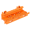 Adaptador Riel Din35 Para Conector Serie 221 - 4mm² Naranja 221-500 Wago