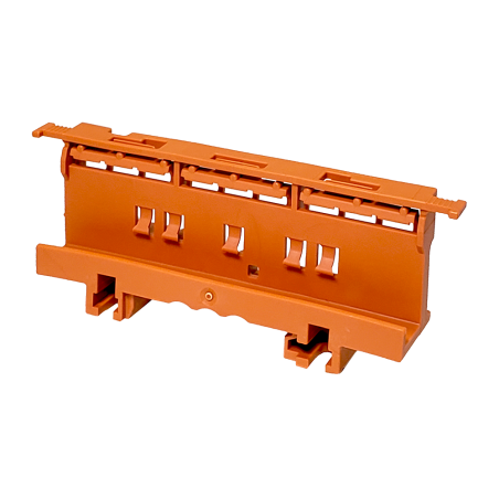 Adaptador Riel Din35 Para Conector Serie 221 - 6mm² Naranja 221-510 Wago