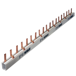 Peine de Conexion Bifasico, 80A, 9X 2Polos, 320mm. S-2F320B Steck