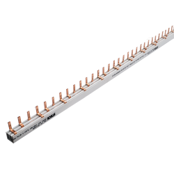 Peine de Conexion Trifasico, 80A, 19X 3Polos, 1000mm. S-3F1000B Steck