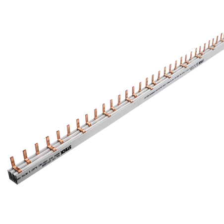 Peine de Conexion Trifasico, 80A, 19X 3Polos, 1000mm. S-3F1000B Steck