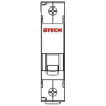 Interruptor Termomagnético 4A, 1P, C, 3kA SDD61C04 Steck