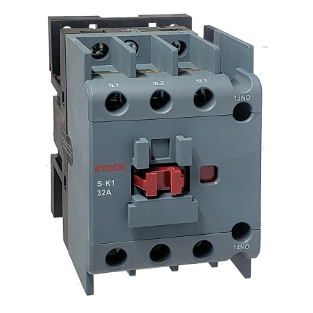 Contactor Tripolar 32A 1NA, 380Vca SK132A10Q Steck