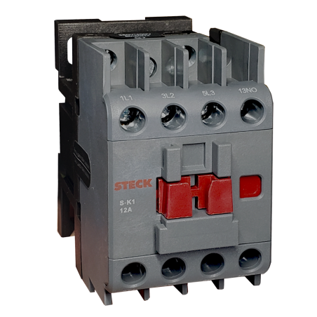 Contactor Tripolar 12A 1NA, 380Vca SK112A10Q Steck