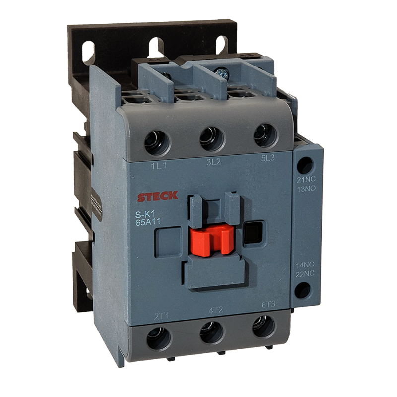 Contactor Tripolar 65A 1NA+1NC, 380Vca SK165A11Q Steck