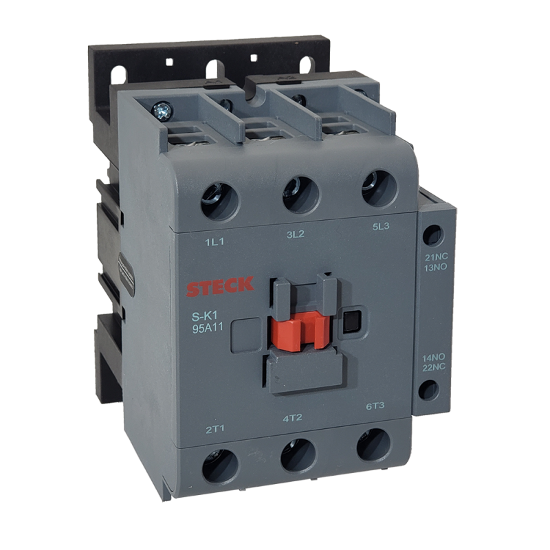 Contactor Tripolar 95A 1NA+1NC, 24Vca SK195A11B Steck