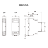 Contactor Modular 2NA + 0NC 25A 230Vac SDM2520M Steck