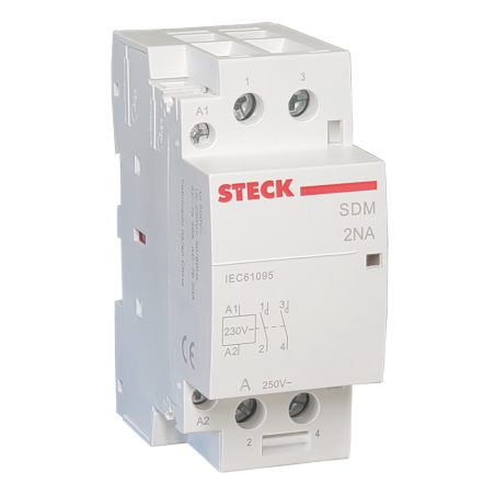 Contactor Modular 2NA + 0NC 40A 230Vac SDM4020M Steck