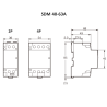 Contactor Modular 2NA + 0NC 40A 230Vac SDM4020M Steck