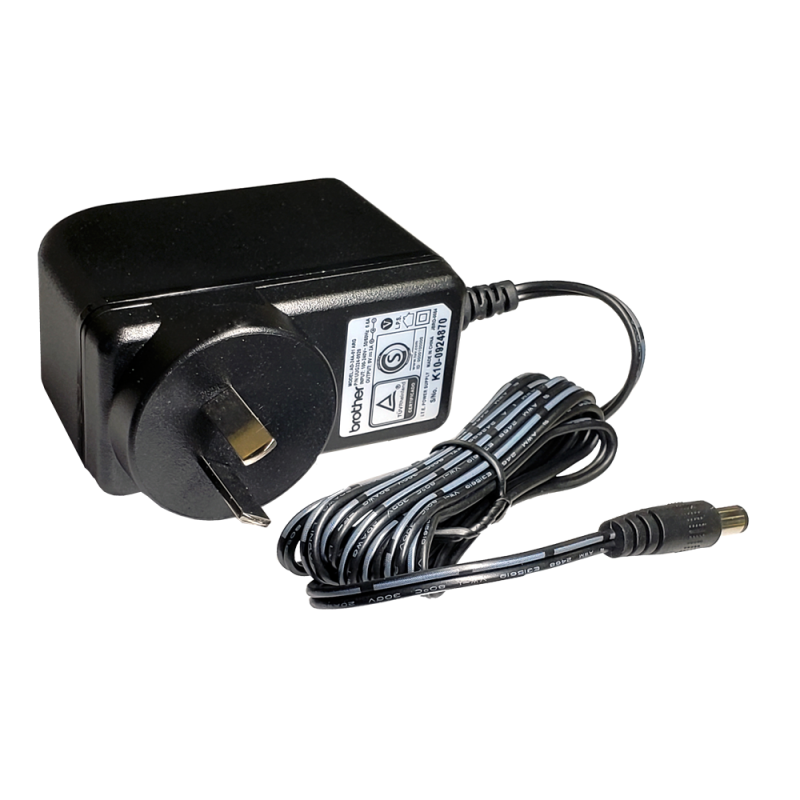 Adaptador de Corriente AD-24A. p/PT-H110 y E110, 9VCC Brother