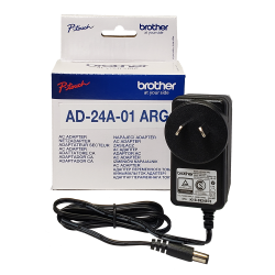 Adaptador de Corriente AD-24A. p/PT-H110 y E110, 9VCC Brother