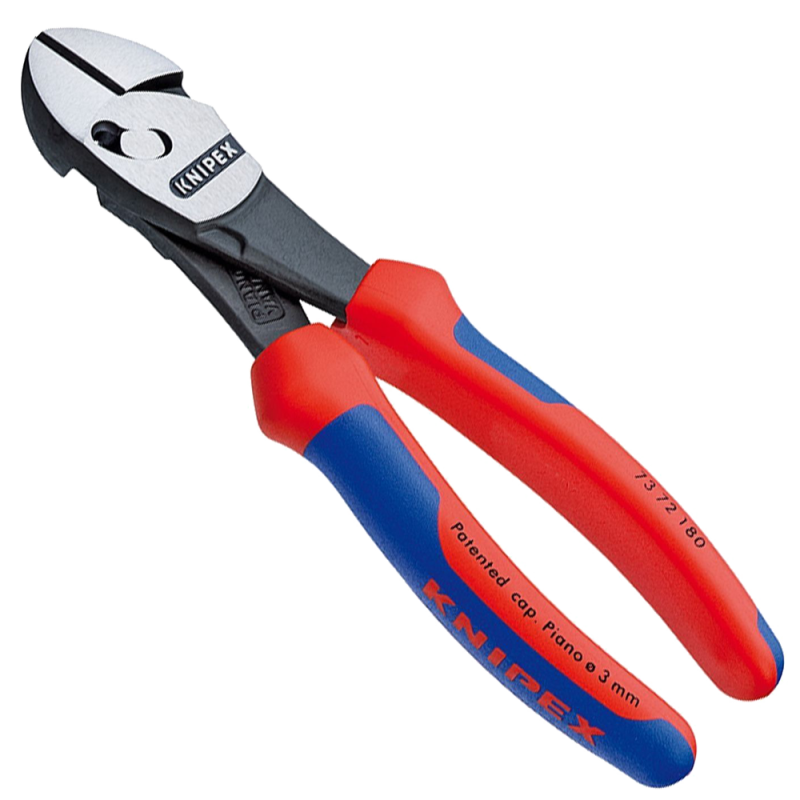 Alicate Corte Diagonal Twin-Force 73 72 180 Piano 3mm Knipex